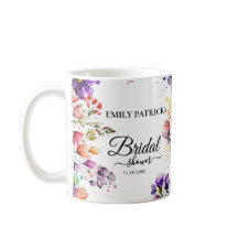 Despedida de soltera floral colorida