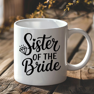 Taza De Café Despedida de Soltera Hermana de la Novia Squad