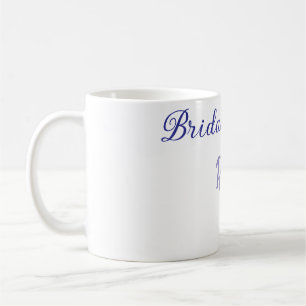 Taza De Café Despedida de soltera púrpura agregar nombre fecha 