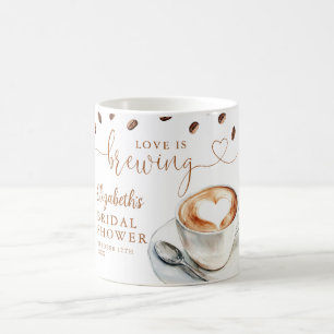 Taza De Café Despedida de Soltera Tema Amor en Infusión