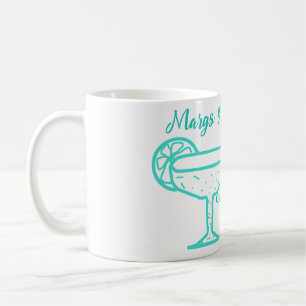 Taza De Café Despedida de soltera Turquoise Margs & Matrimony 