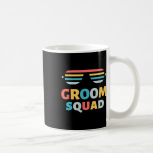 Taza De Café Despedida de soltero Squad de bromas Crew Chistes 