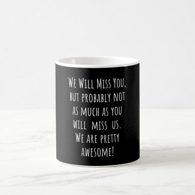 Taza De Café despedida para los compañeros de trabajo (Centro)