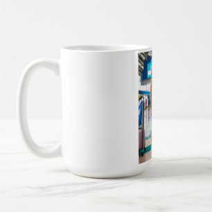 Taza De Café "Despedida romántica al aeropuerto: príncipe y ser