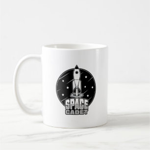 Taza De Café Despegar con estilo con nuestro cohete retro