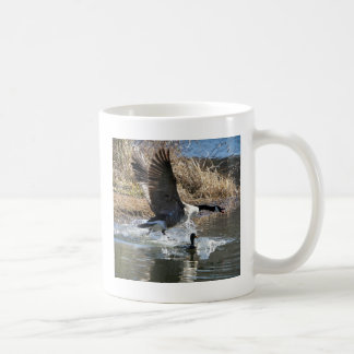 Taza De Café Despegue canadiense del ganso