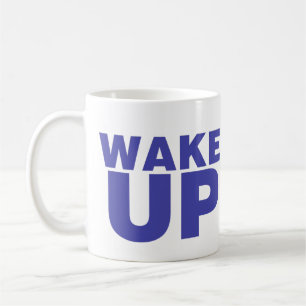 Taza De Café Despertar azul