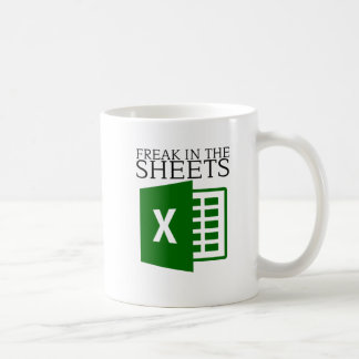 Taza De Café Despertar En El Excel De Hojas