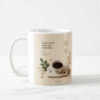 Taza De Café Despertar hecho: Mug clásica inspirada en la natur
