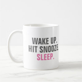 Taza De Café Despertar y dormir