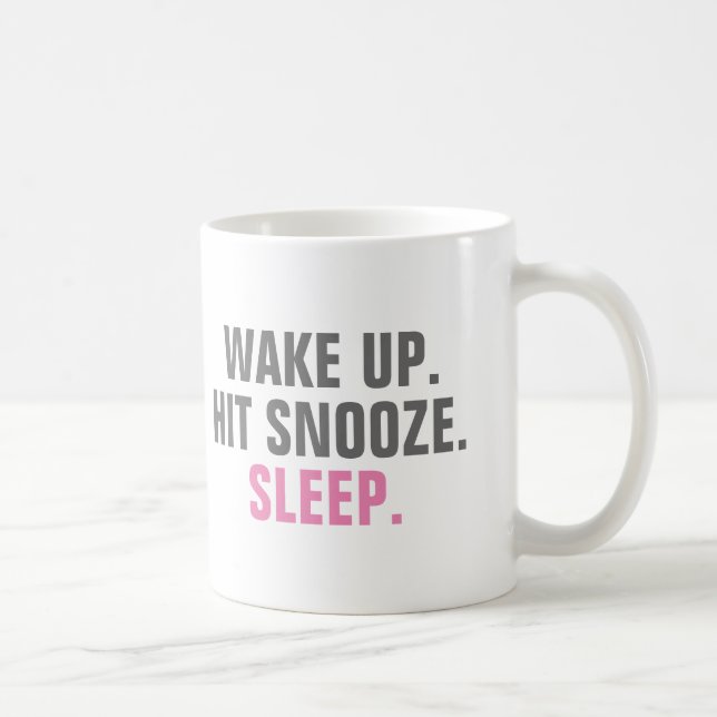 Taza De Café Despertar y dormir (Derecha)