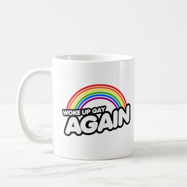 Taza De Café Despertó de nuevo a Gay (Izquierda)