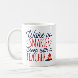 Taza De Café Despierta con un profesor más inteligente