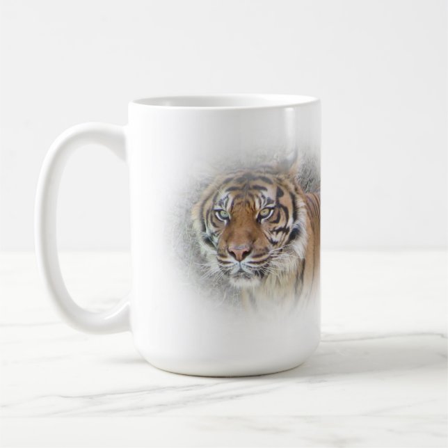Taza De Café ¡Despierta El Mug De Tigres! (Izquierda)