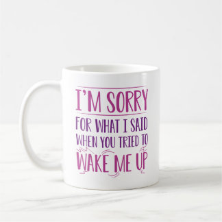 Taza De Café Despiértame