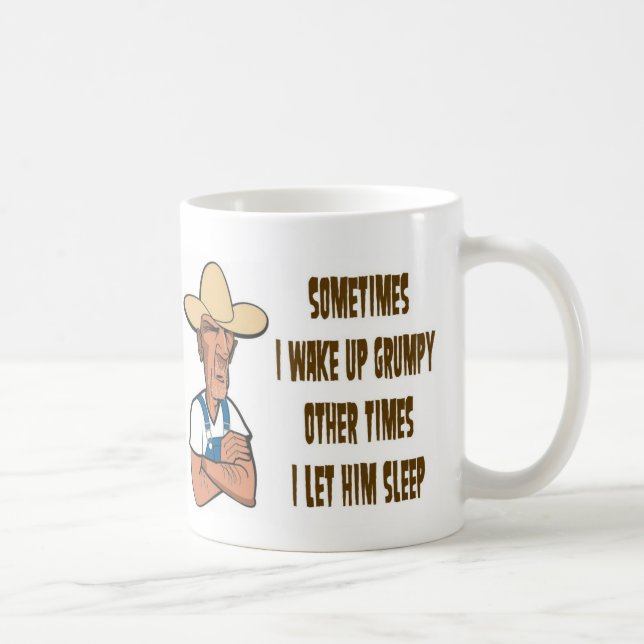 TAZA DE CAFÉ DESPIERTE GRUÑÓN (Derecha)