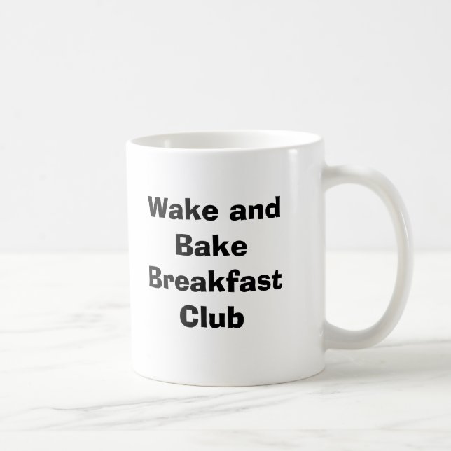 Taza De Café Despierte y cueza al club del desayuno (Derecha)