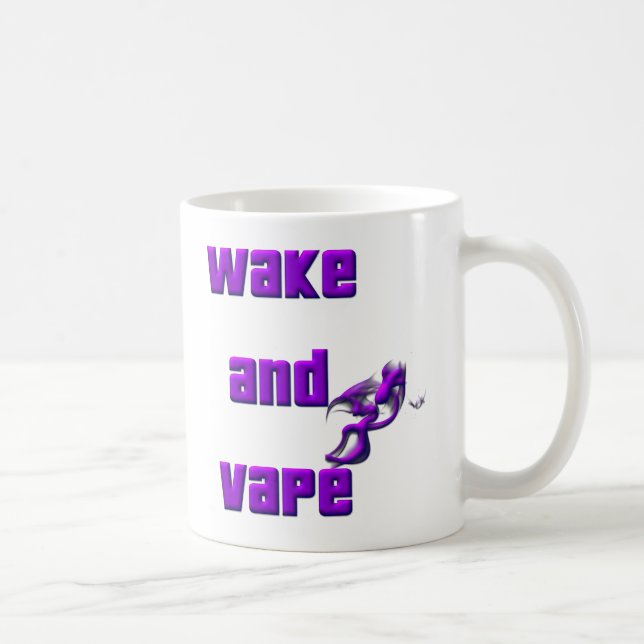 Taza De Café despierte y vape (Derecha)
