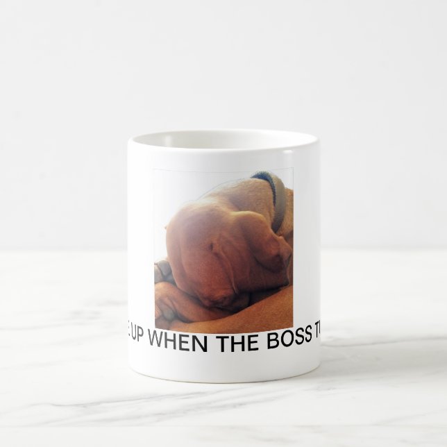Taza De Café ¡Despiérteme encima de cuando Boss da vuelta para (Centro)