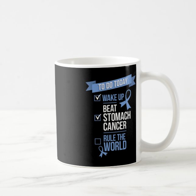 Taza De Café Despierten la regla del cáncer de estómago 1 (Derecha)