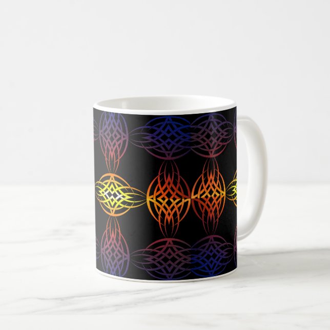 Taza De Café Desplazamiento de eclipse ( Arcoíris ) (Anverso derecho)