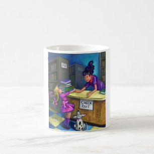 Taza De Café Desproteger biblioteca