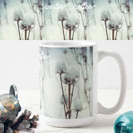 Taza De Café Después de una nevada