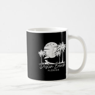 Taza De Café Destin Beach Florida Fl Vintage Sunset Surfer Vaca