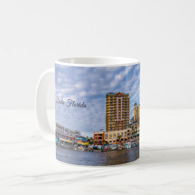Taza De Café Destin Harbour Boardwalk Classic Mug (Anverso izquierdo)