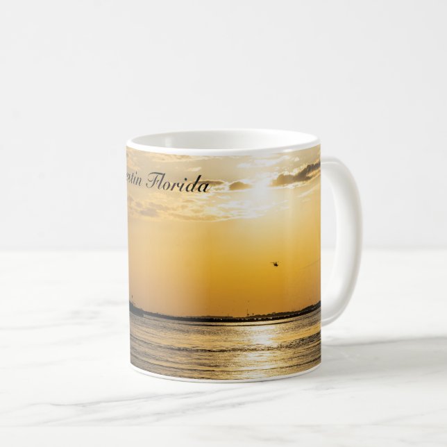 Taza De Café Destin Sunset And Helicopters Mug (Anverso derecho)