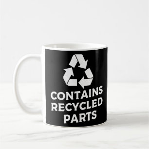 Taza De Café Destinatario De Riñones Que Corro En Piezas De Rep