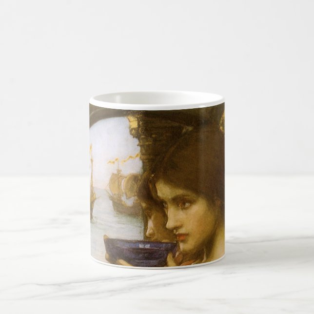 Taza De Café Destino de John William Waterhouse (Centro)