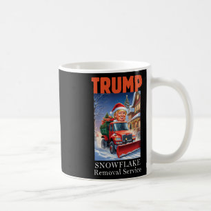 Taza De Café Destitución del pastel de nieve del Navidad Donald