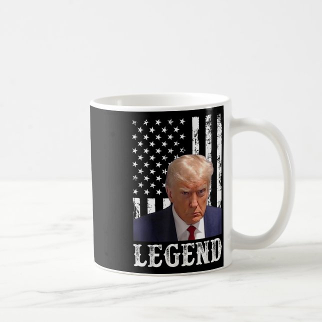 Taza De Café Destituyen a Donald Trump presidente legendario de (Derecha)