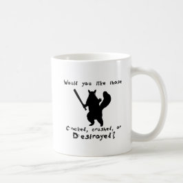 Taza De Café Destructor de la nuez de la ardilla
