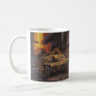 Taza De Café Destructor de tanques Stug III alemán de la Segund