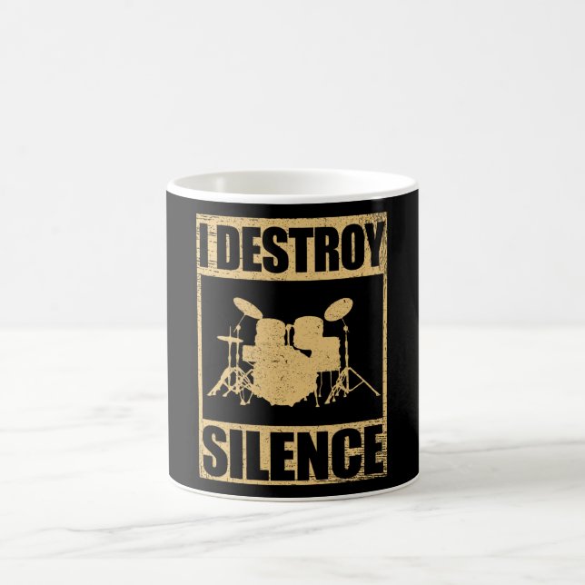 Taza De Café Destruyo el silencio| Dones de tambor (Centro)