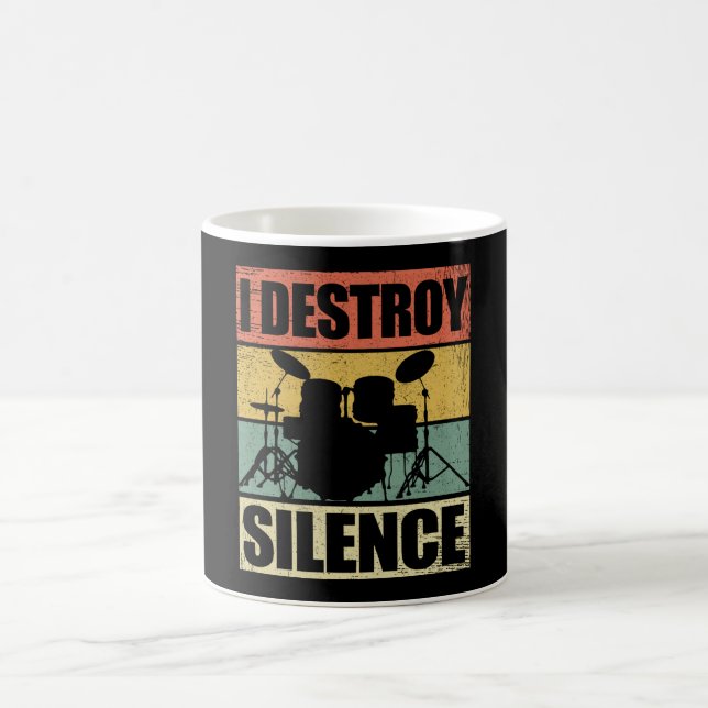 Taza De Café Destruyo el silencio| Dones de tambor (Centro)