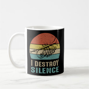 Taza De Café Destruyo La Trompeta De Silencio Para El Jugador D