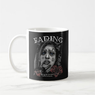 Taza De Café Desvaneciendo - Diseño de Streetwear Gótico