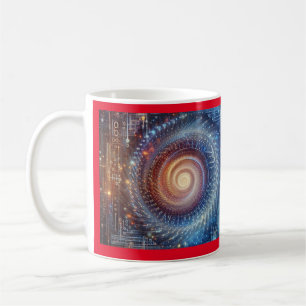 Taza De Café Desvelando el reino digital