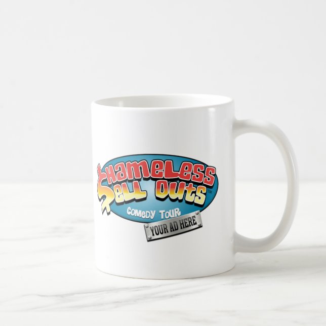 Taza de café desvergonzada de los llenos (Derecha)