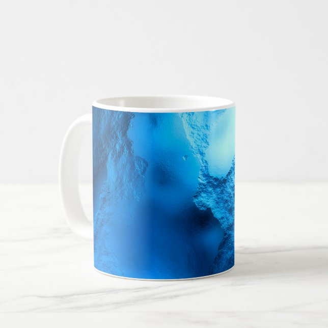 Taza De Café Desviación azul glacial (Anverso izquierdo)
