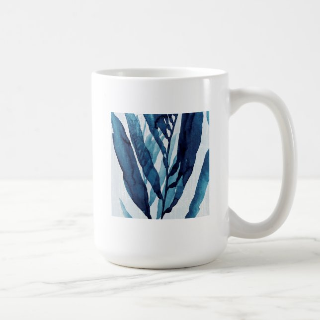 Taza De Café Desviación azul I (Derecha)
