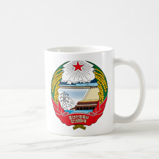 Taza De Café Detalle del escudo de armas de Corea del Norte