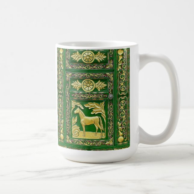 Taza De Café Detalle gitano de la puerta (Derecha)