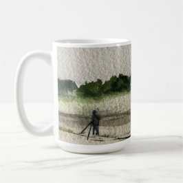 Taza De Café Detección de Metales en los Campos