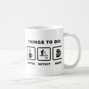 Taza De Café Detección metalizado