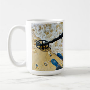 Taza De Café detección Metalizado en la playa - regalo divertid
