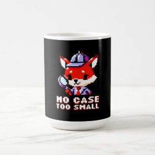 Taza De Café Detective Fox - No hay Funda, es muy pequeño.